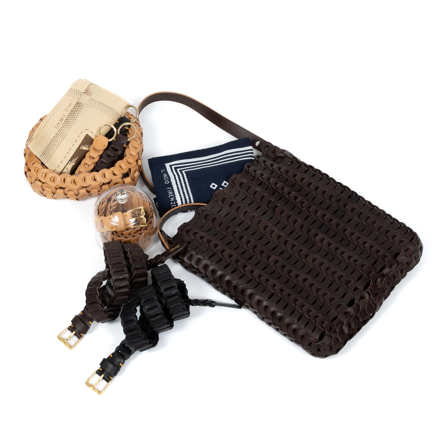 Keychain "Boho Keyring" - handmade